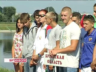 2013-07-05 г. Брест Телекомпания Буг-ТВ. Чемпионат РБ по гребле на байдарках и каноэ