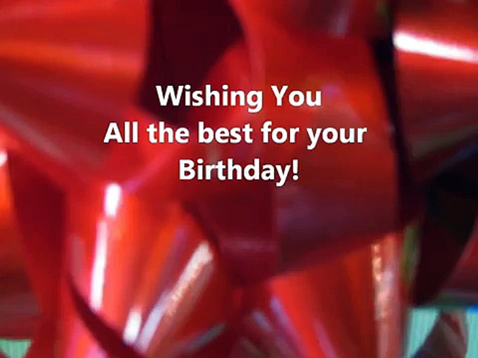 happy birthday video wishes 2