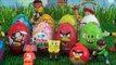 Angry Birds EPIC Kinder Surprise egg disney Mickey mouse, Barbie, Phineas & ferb and Tinke