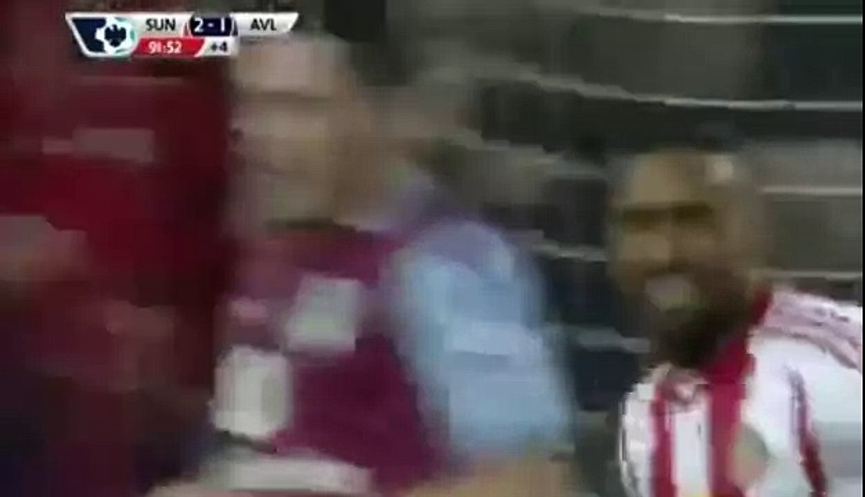 Сандерленд 3 - 1  Астон Вилла.02.01.2016