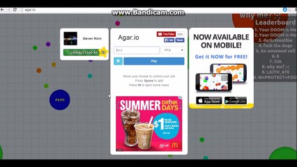 How to |  create a agar.io private server