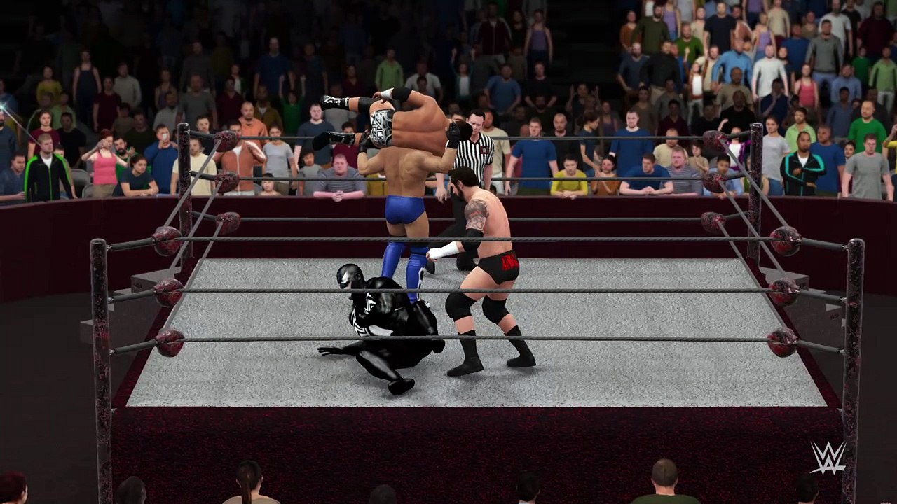 WWE 2K16 fatal 4way