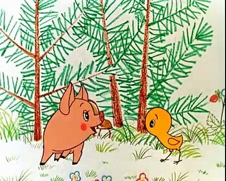 Мультики для детей - Чуня | О том как свинка была воспитанной