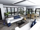 Interior design of a modern house. House Mary