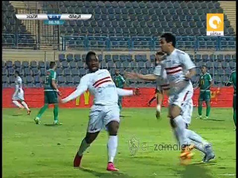 هدف الزمالك الاول | إيمانويل مايوكا | الزمالك 1-0 الاتحاد| الدورى المصرى الممتاز 2015/2016| الاسبوع السابع