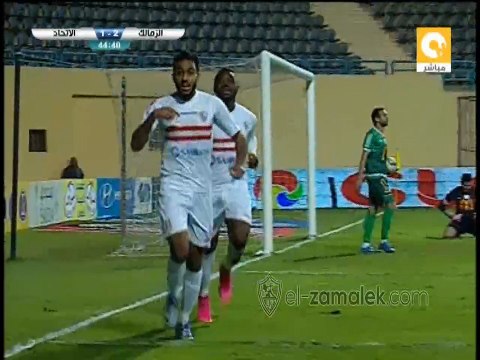 هدف الزمالك الثانى | محمود كهربا| الزمالك 2-1 الاتحاد| الدورى المصرى الممتاز 2015/2016| الاسبوع السابع