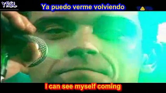 Robbie Williams - Feel ( SUBTITULADO EN ESPAÑOL & INGLES LYRICS SUB LETRAS )