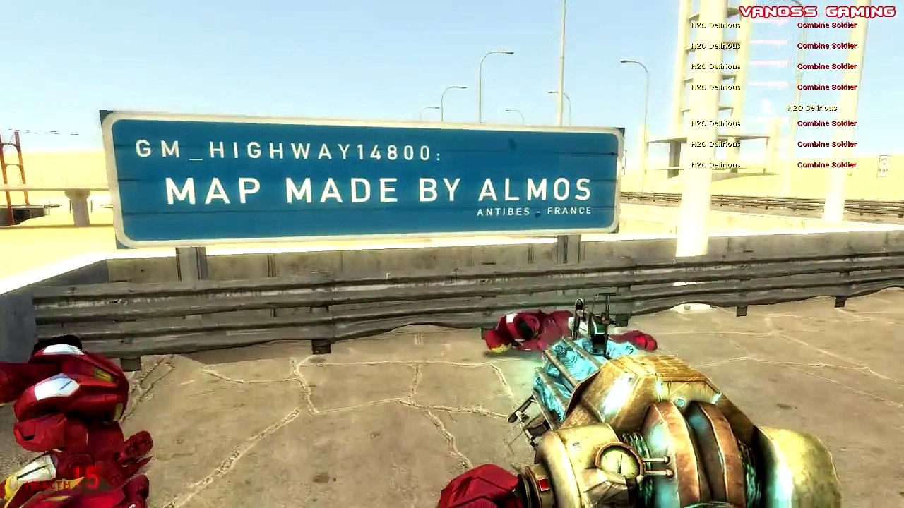 Gmod Sandbox Funny Moments - Minecraft Steve, Terminator, Bane, Player Resizer (Garrys Mod Fun)