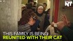 Cat Reunited With Family Who Fled From ISIS