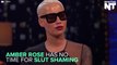 Amber Rose Shuts Down Slut Shamers