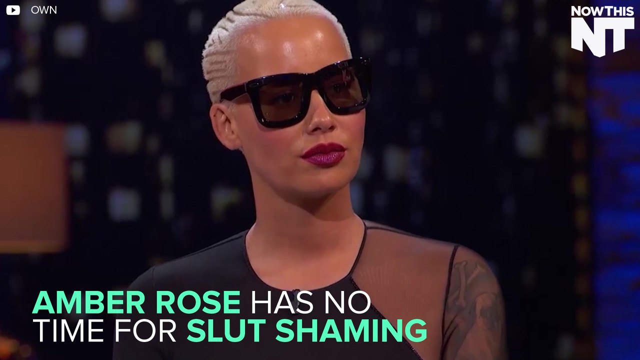Amber Rose Shuts Down Slut Shamers