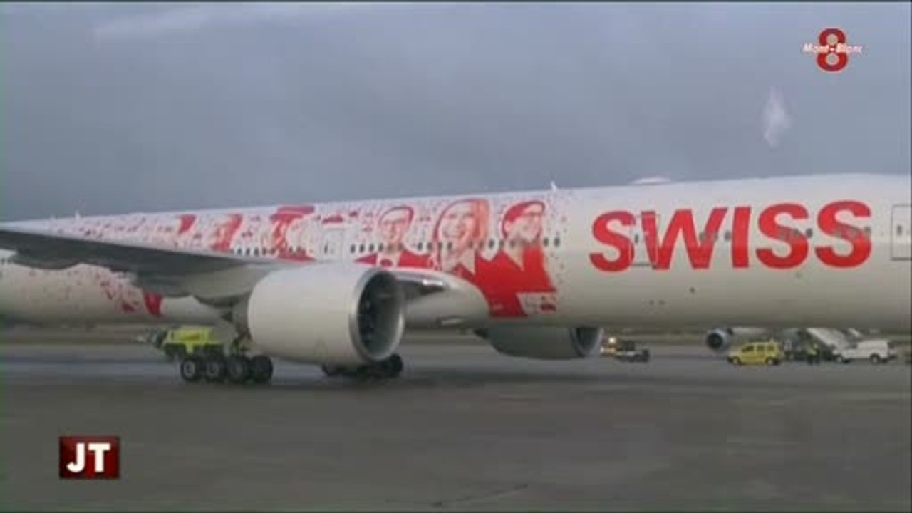 Compagnie Swiss : le premier Boeing 777-300ER à Genève