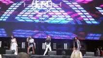 Little Mix performing Black Magic at Gibraltar Music Festival