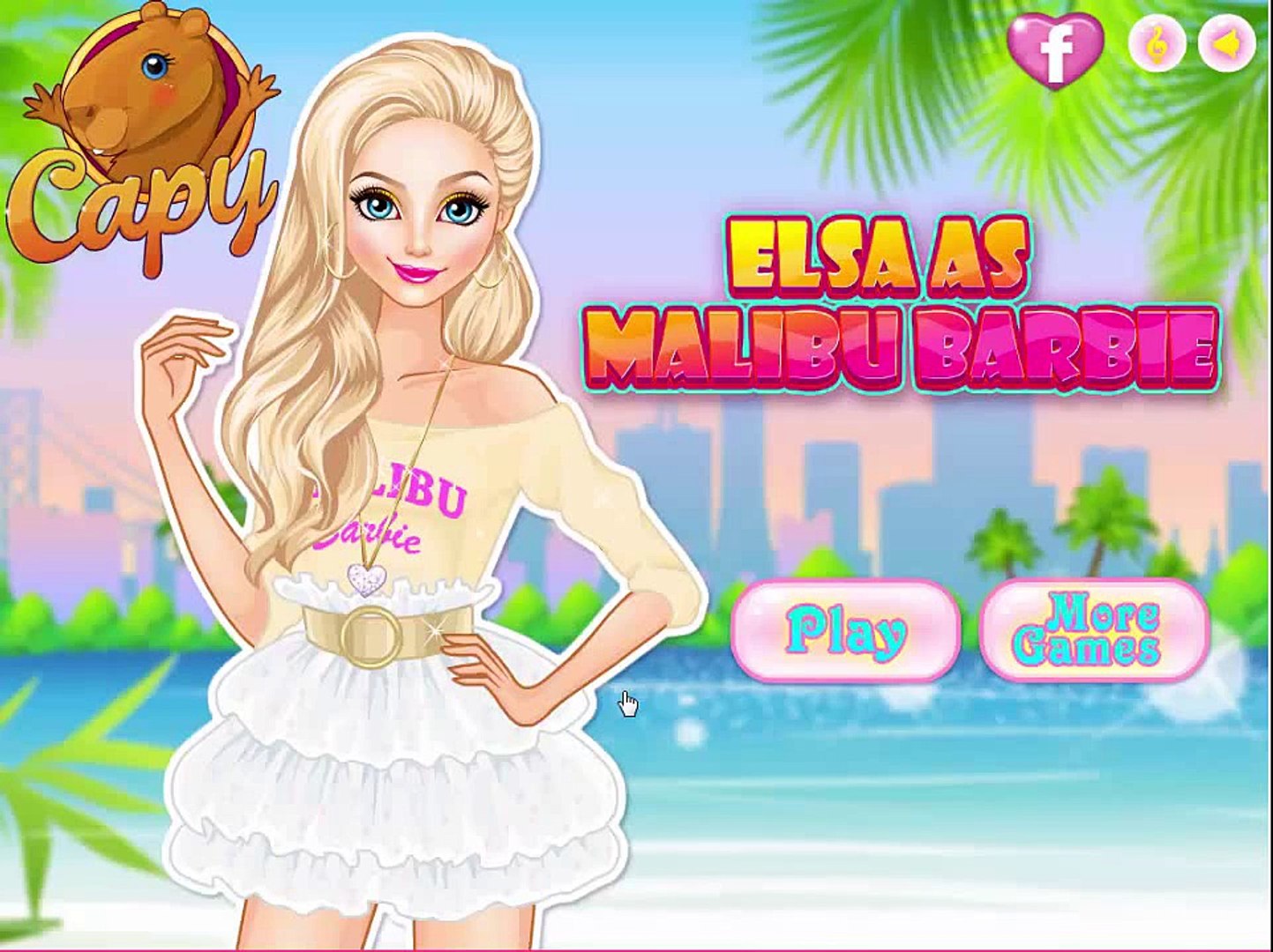 frozen and barbie games