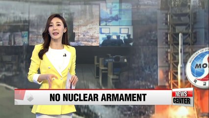S. Korea rejects calls for nuclear armament, says its committed to nonproliferation