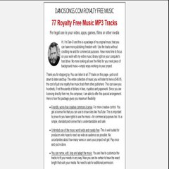 77 Royalty Free Music MP3 Tracks
