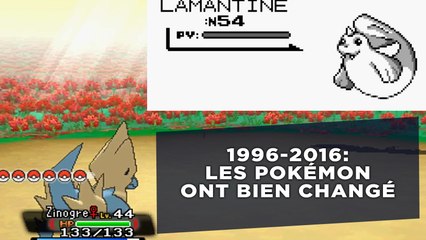 Pokémon: Vingt ans de jeux et d'évolution graphique sur console
