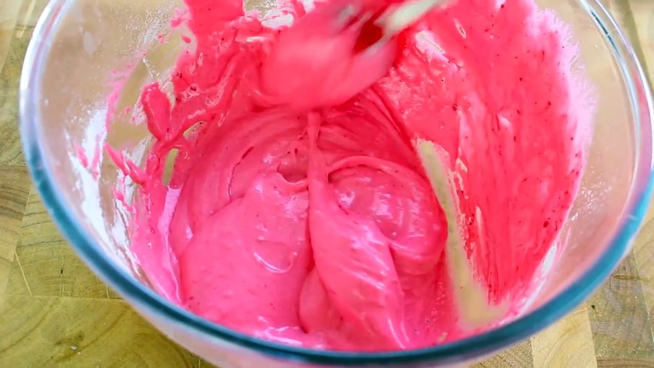 Rainbow Ice Cream Bread