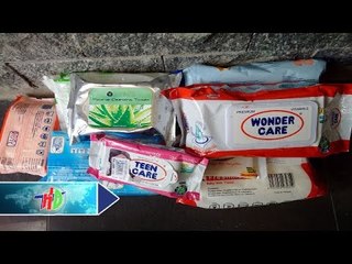 Sản xuất khăn giấy ướt giả "móc túi" người dùng | HDTV