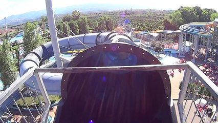 Strange Polifemo Water Slide at Odissea 2000