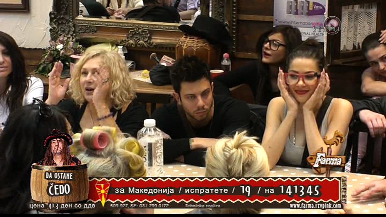Farma 7 Filip i Cedina frula