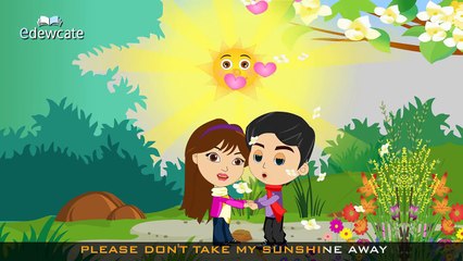 Edewcate english rhymes - You are my sunshine nursery rhyme