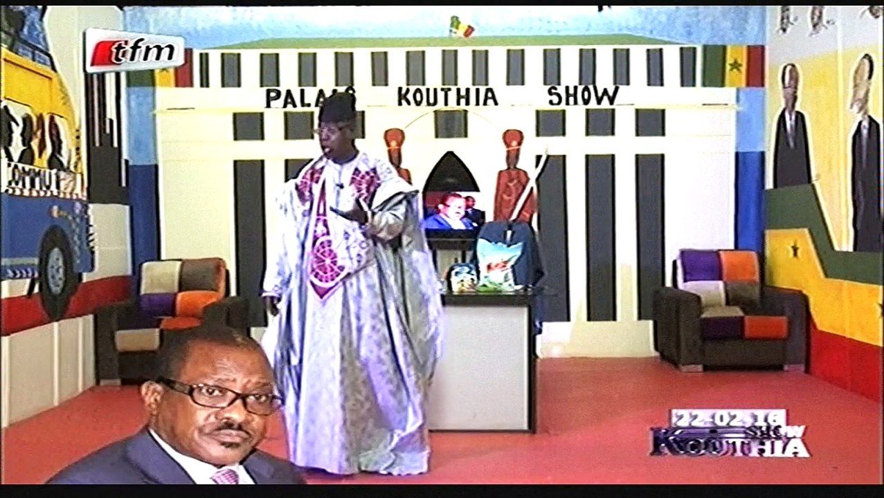 Madické Niang sur le wax waxett de Macky - Kouthia show - 22 Fevrier 2016