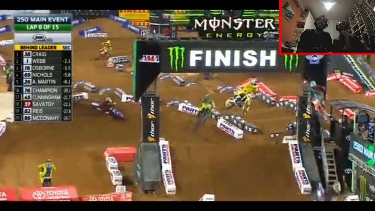Supercross AMA 2016 rd7 Arlington 250 e 450 Commento Italiano