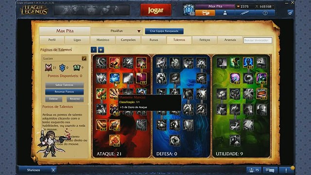 Vídeo Build Lucian ADC League of Legends BR - Season 4
