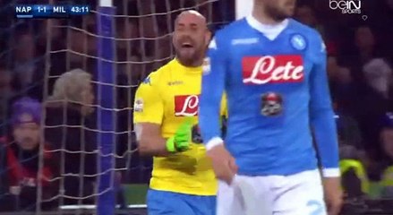 SSC Napoli 1-1 AC milan 28 fantastic goal 22/02/2016