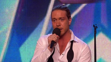 Why hello boys! Feeling a bit hot under the collar are we- - Britain's Got More Talent 2015