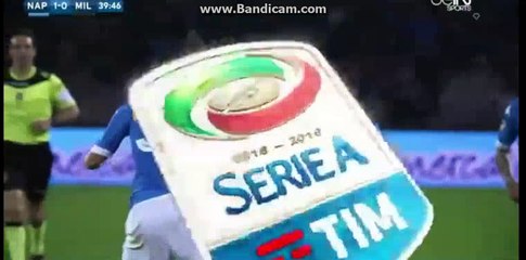 Insigne super goal  Napoli 1-0 AC Milan 22.02.2016 HD