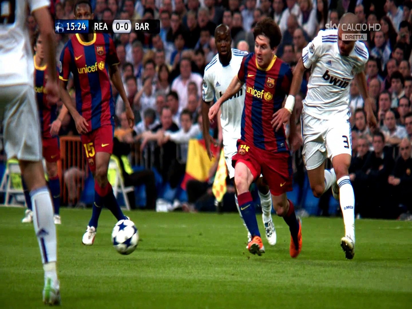 Lionel Messi vs Real Madrid (UCL) (Away) 10-11 HD 1080i - video Dailymotion