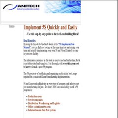 5s Implementation Manual - Starting Lean Manufacturing