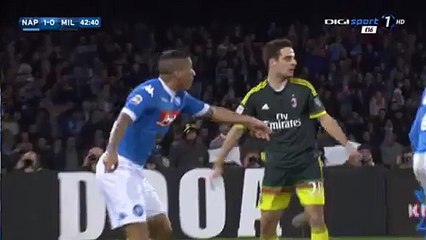 Giacomo Bonaventura Super Goal Napoli 1-1 Milan 22.02.2016 HD