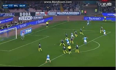 Mertens   - Napoli 1 - 1	 AC Milan -