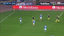 1-0 Lorenzo Insigne Goal Italy  Serie A - 22.02.2016, SSC Napoli 1-0 AC Milan