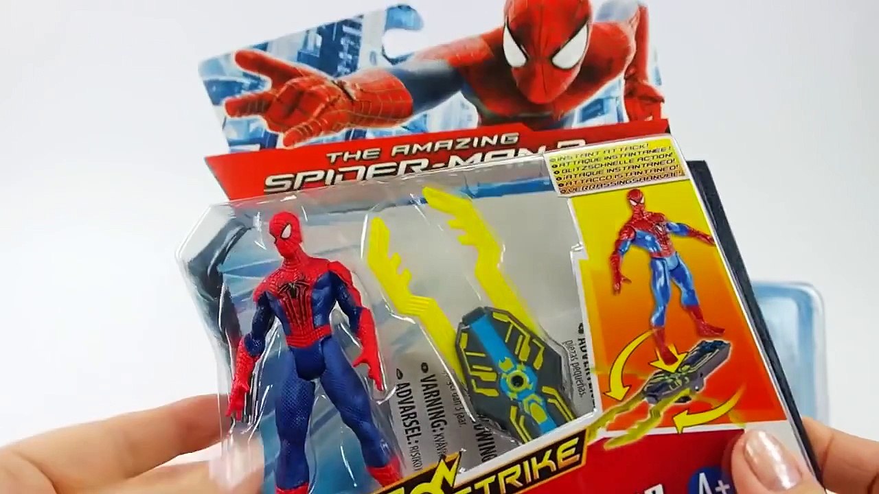 Spiderman en italien! Jouets! Boîte de jeu de Moto BMW boîte, Spiderman jeu - 2016