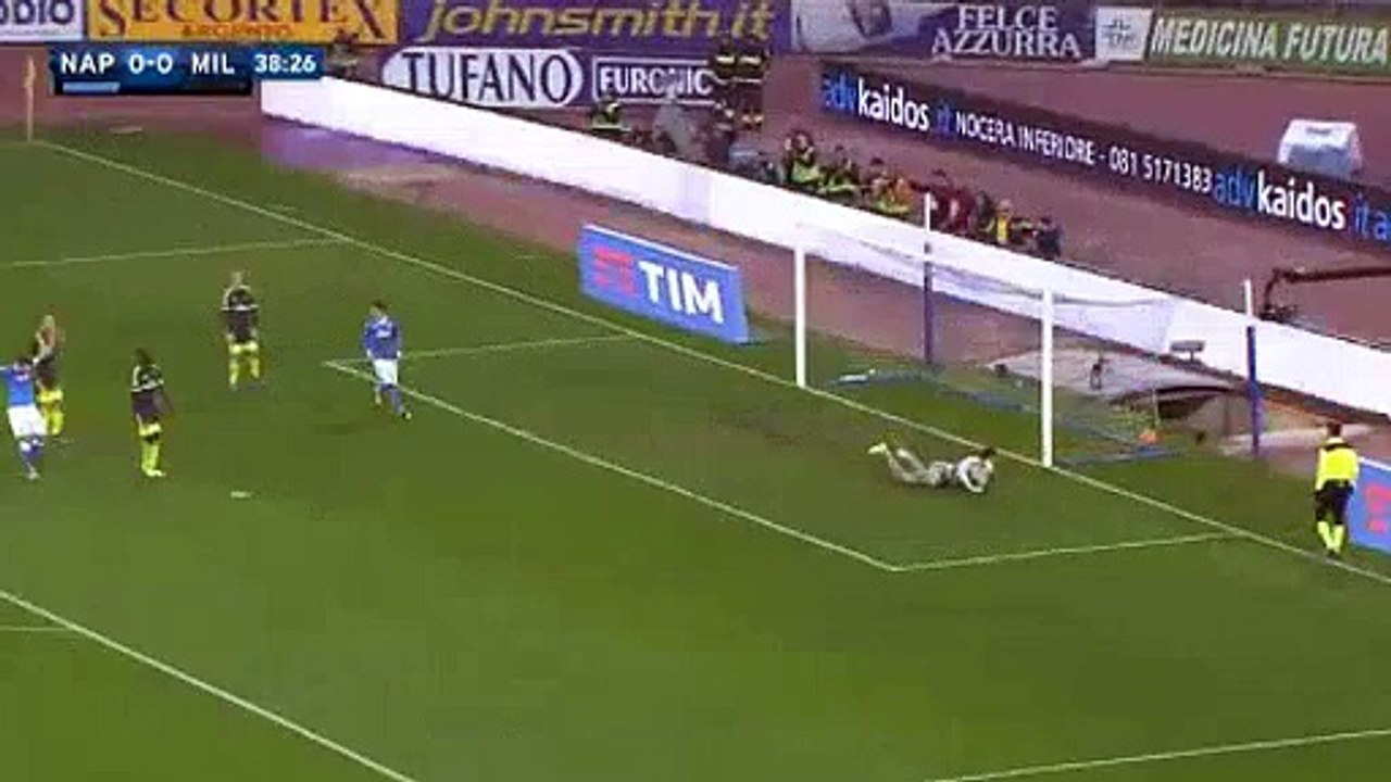 Lorenzo Insigne Goal HD - Napoli 1-0 Milan Serie A 22.02.2016