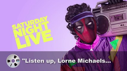 Deadpool explicó la razón por la cual no será anfitrión de Saturday Night Live