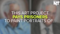 Prisoners Paint Portraits Of People Who 'Should Be' In Prison