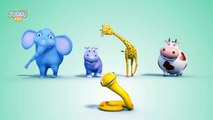 Funny Animals Dance Video for Children | kids rhymes | children rhymes