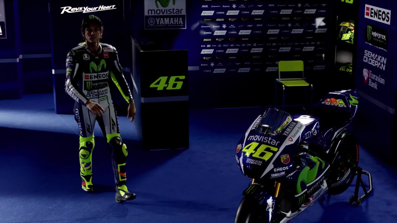 Movistar Yamaha MotoGP video Valentino Rossi