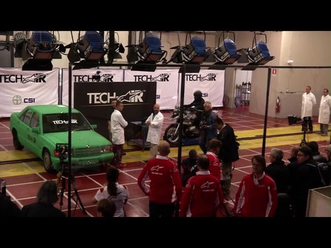 Video of Alpinestars Tech-Air Street Airbag System crash test