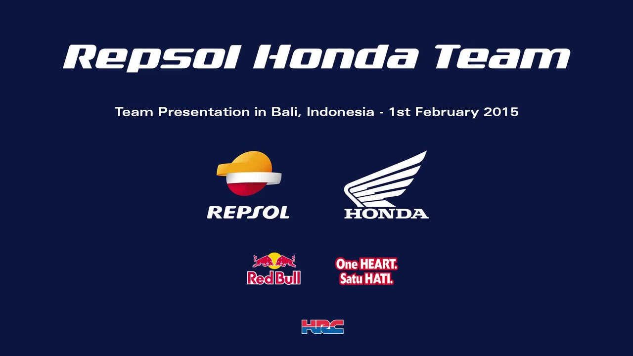 2015 Repsol Honda Team Presentation
