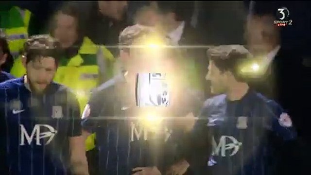 3-1 David Mooney Goal England League One - 22.02.2016, Southend Utd 3-1 Burton Albion -