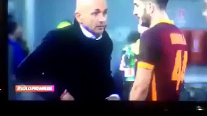 Maicon manda a fare in c..o Spalletti in Roma Palermo