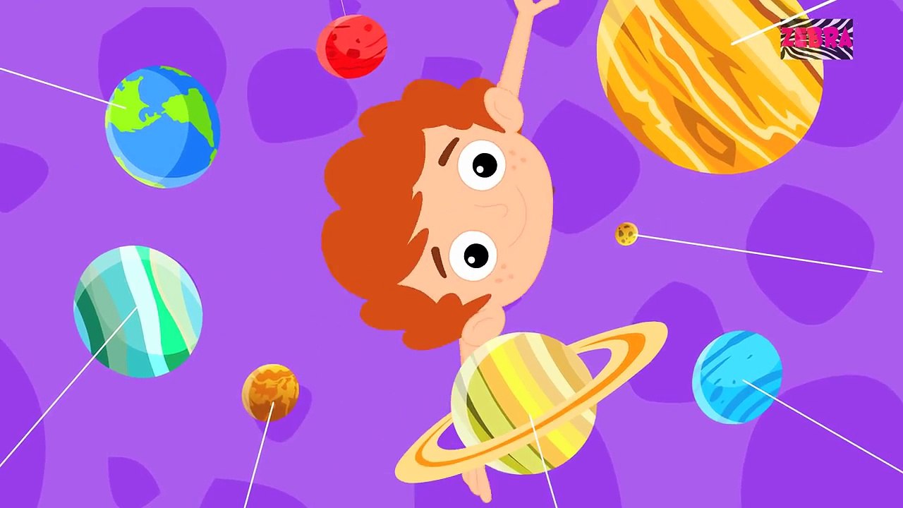 Planets Song For Children | Nursery Rhymes With Lyrics For Kids
