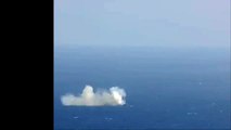 SpaceX Falcon 9 Landing & Explosion(close-up & slow motion)