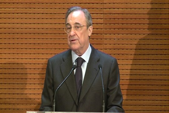 Florentino celebra la tercera Copa del Rey seguida
